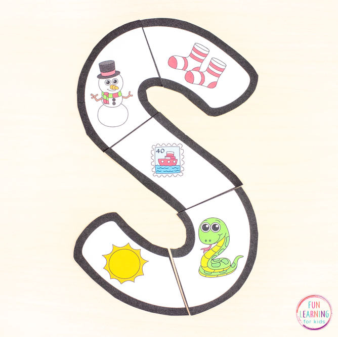 Alphabet Letter Puzzles