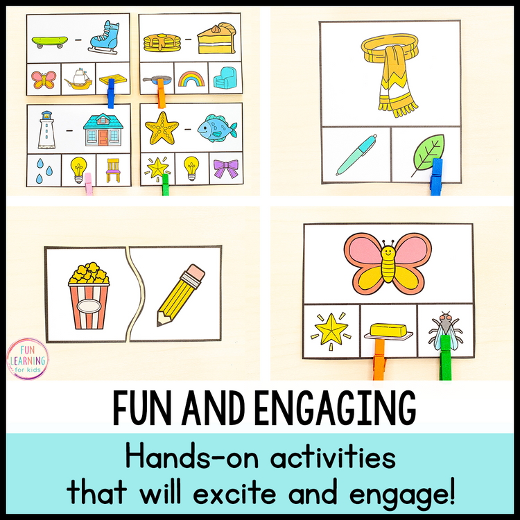 Phonological Awareness Centers and Activities - Science of Reading