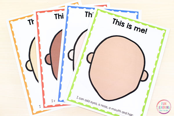 All About Me Activities