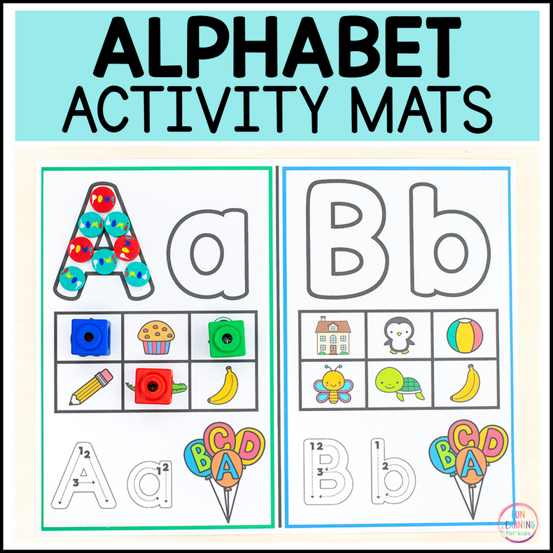 Alphabet Activity Mini Mats