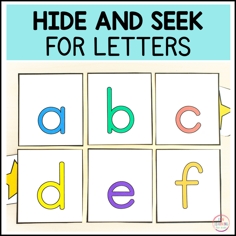 Hide and Seek for Letters