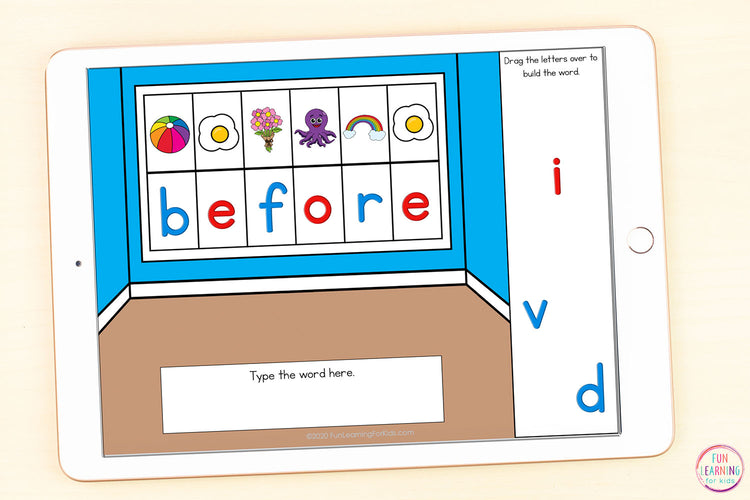 Sight Word Games | 5 Activities - Second Grade | Google Slides and Seesaw