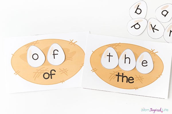 Spring Math and Literacy Centers Bundle for Preschool, Pre-K and Kindergarten