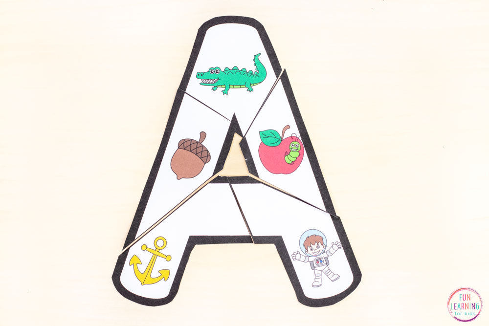 Alphabet Letter Puzzles