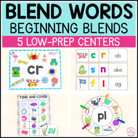 Beginning Blends Activities and Games