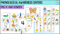 Phonological Awareness Centers and Activities - Science of Reading