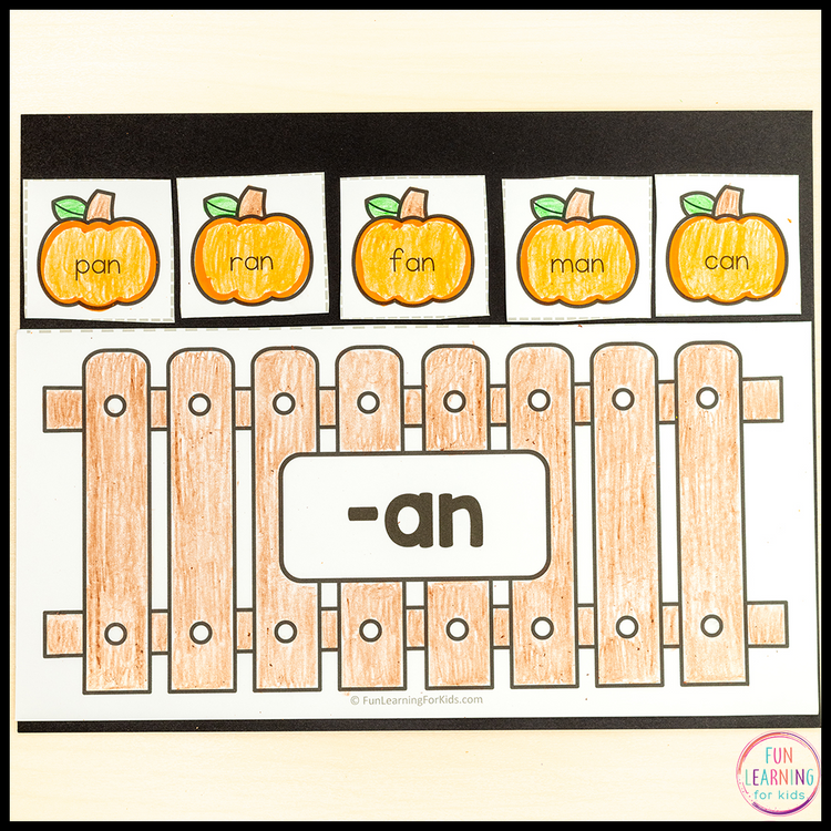 Pumpkin Crafts - Editable Phonics Craft, Name Craft, Spelling Craft, Math Craft