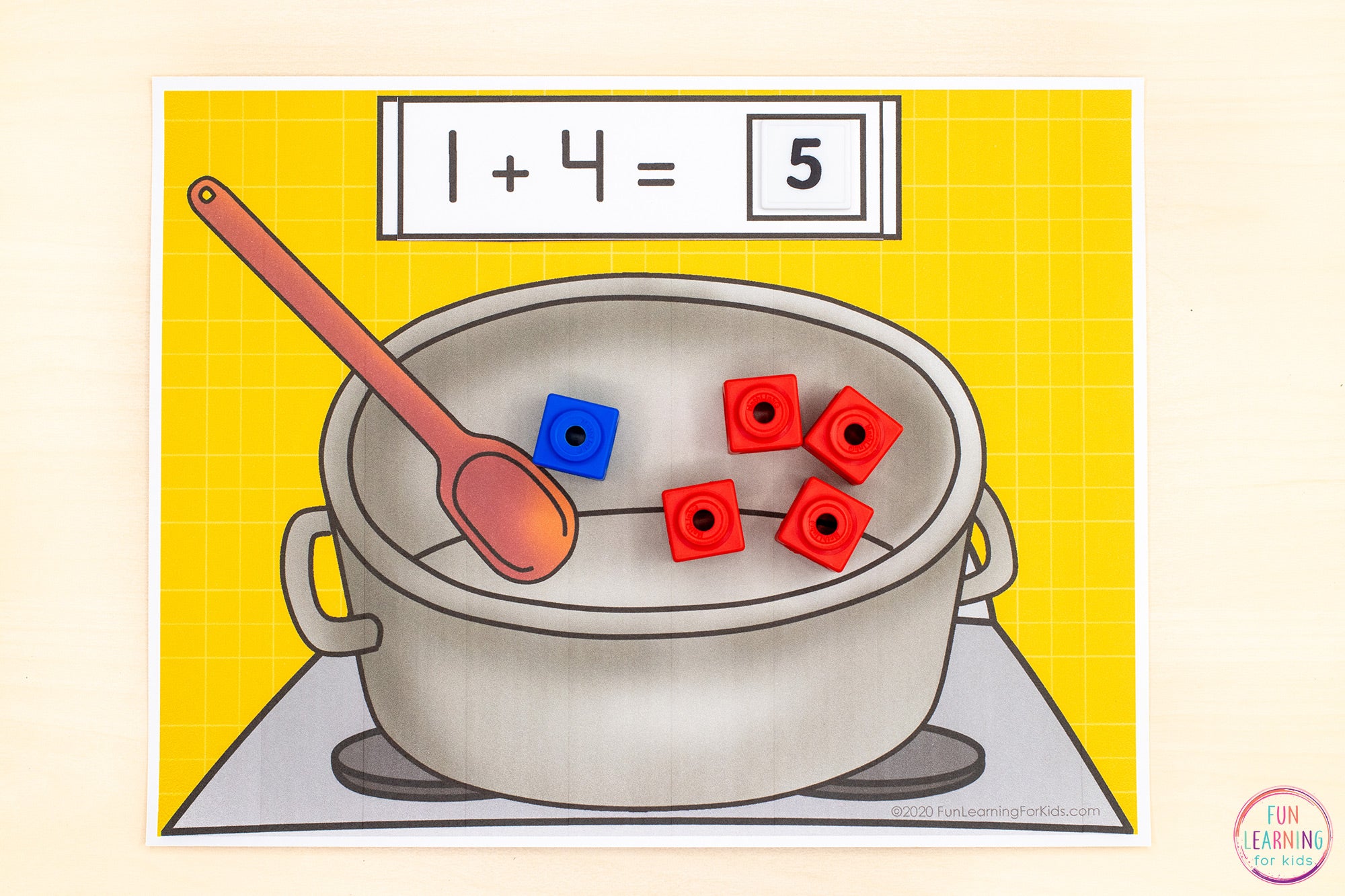 Addition to 10 Math Pack | 5 Activities – Fun Learning for Kids® Shop
