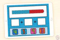 Addition to 10 Math Bundle | HYBRID - Printable & Google Slides/Seesaw