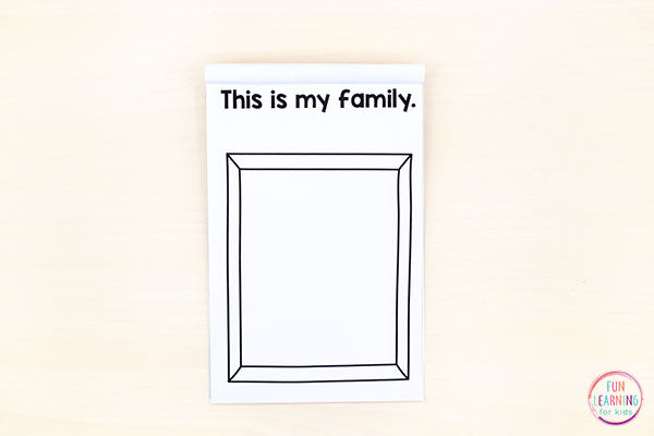 All About Me Activities