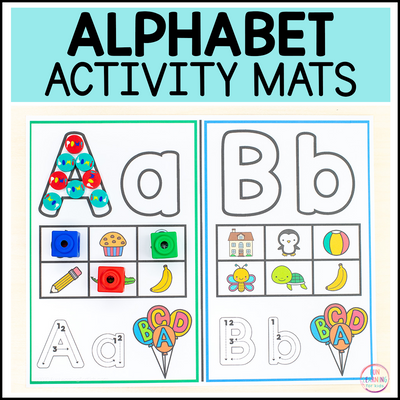 Alphabet Activity Mini Mats – Fun Learning for Kids® Shop