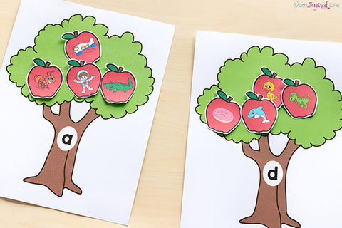 Apple Matching Alphabet and Math Bundle – Fun Learning for Kids® Shop