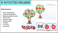 Apple Activities Mega Bundle – Math and Literacy