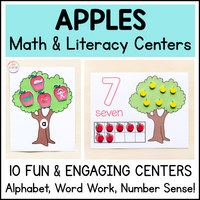 Apple Activities Mega Bundle – Math and Literacy