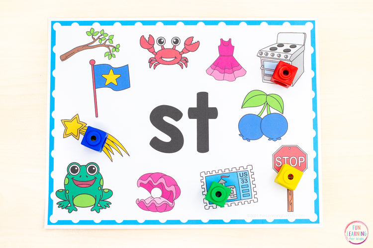 Beginning Blends Activities and Games