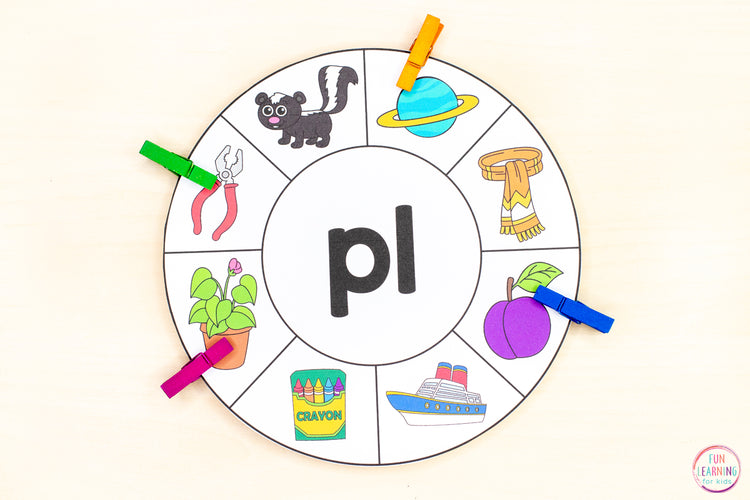 Beginning Blends Activities and Games