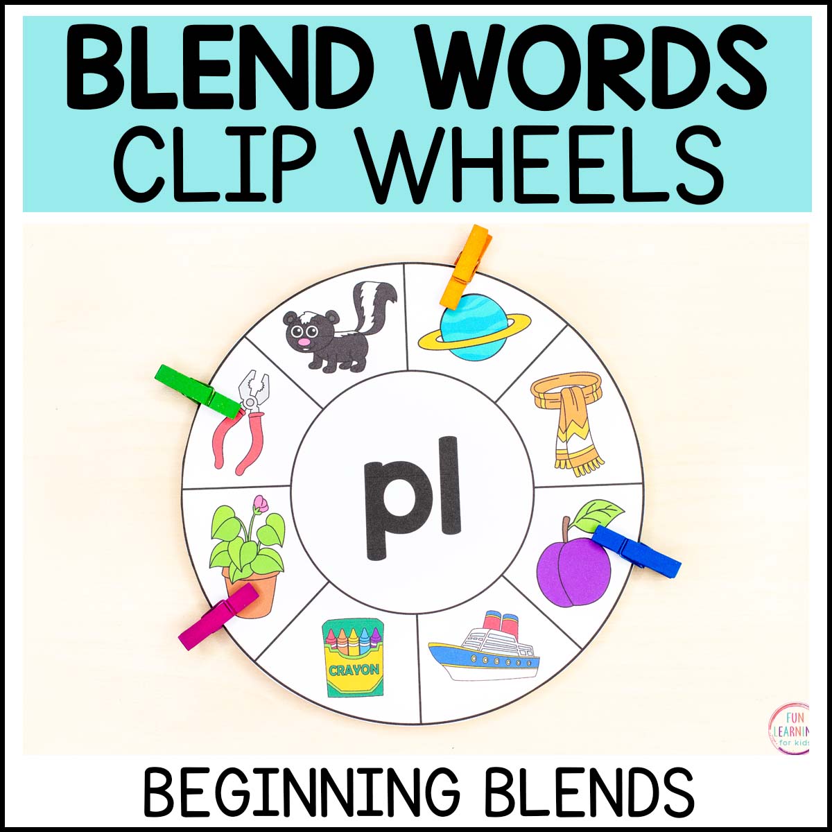 Beginning Blends Clip Wheels