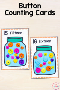 Numbers 11-20 Math Pack for Kindergarten Math Centers