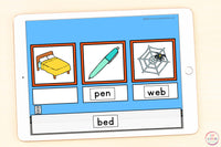 CVC Words Bundle | 7 Activities | Google Slides and Seesaw