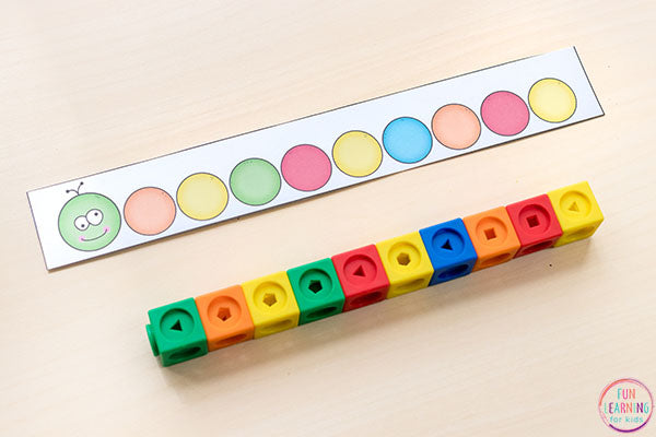 Insect Theme Math and Literacy Printables for Pre-K and Kindergarten ...