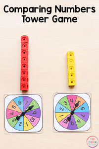 Comparing Numbers Math Centers and Activities for Kindergarten