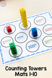 Numbers 0-10 Math Pack for Kindergarten Math Centers