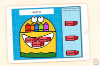 Sight Word Games | 5 Activities - First Grade | Google Slides and Seesaw