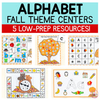 Fall Alphabet Activities