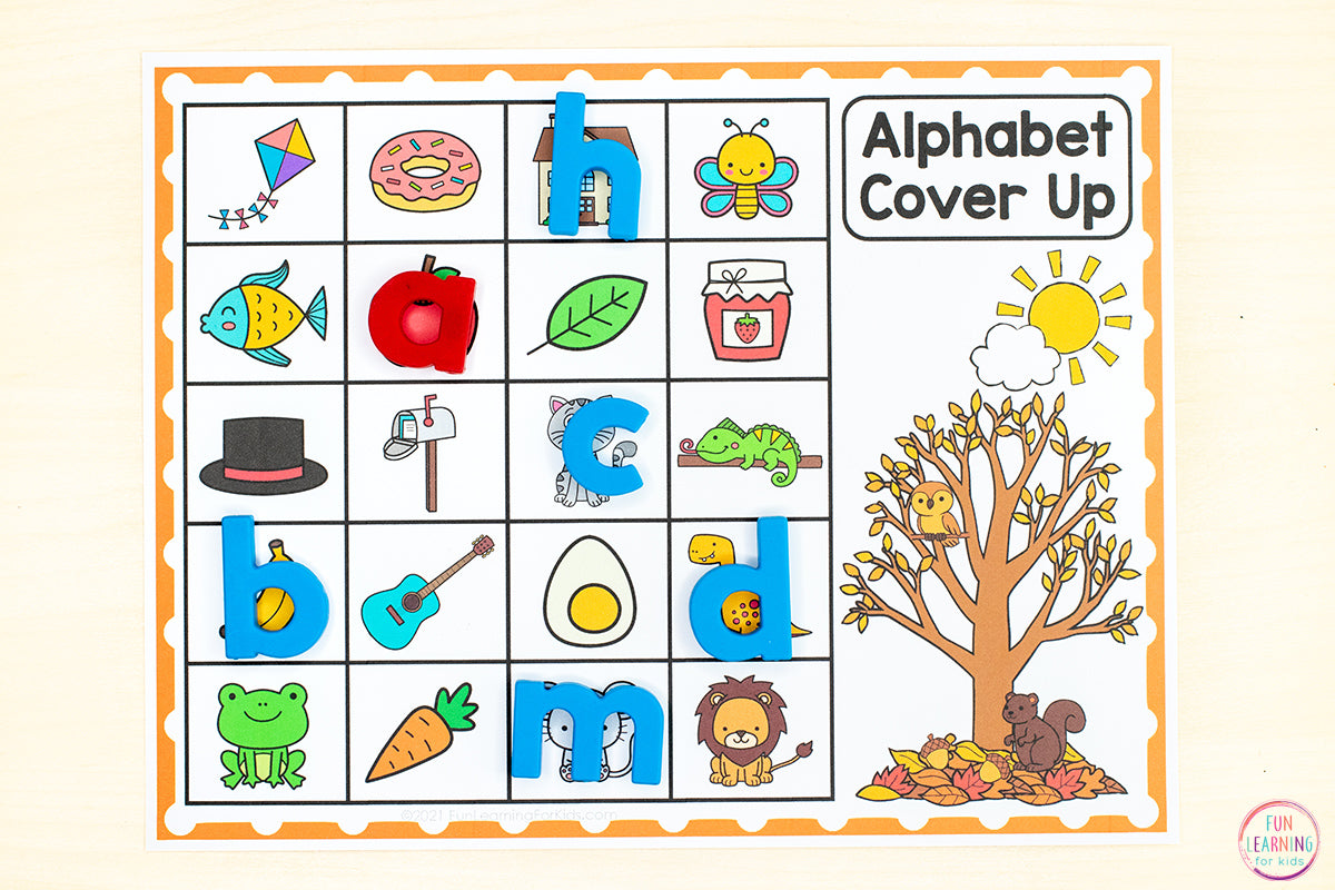 Fall Alphabet Activities