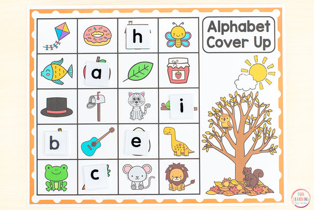 Fall Alphabet Activities – Fun Learning for Kids® Shop