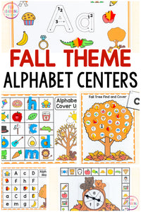 Fall Alphabet Activities