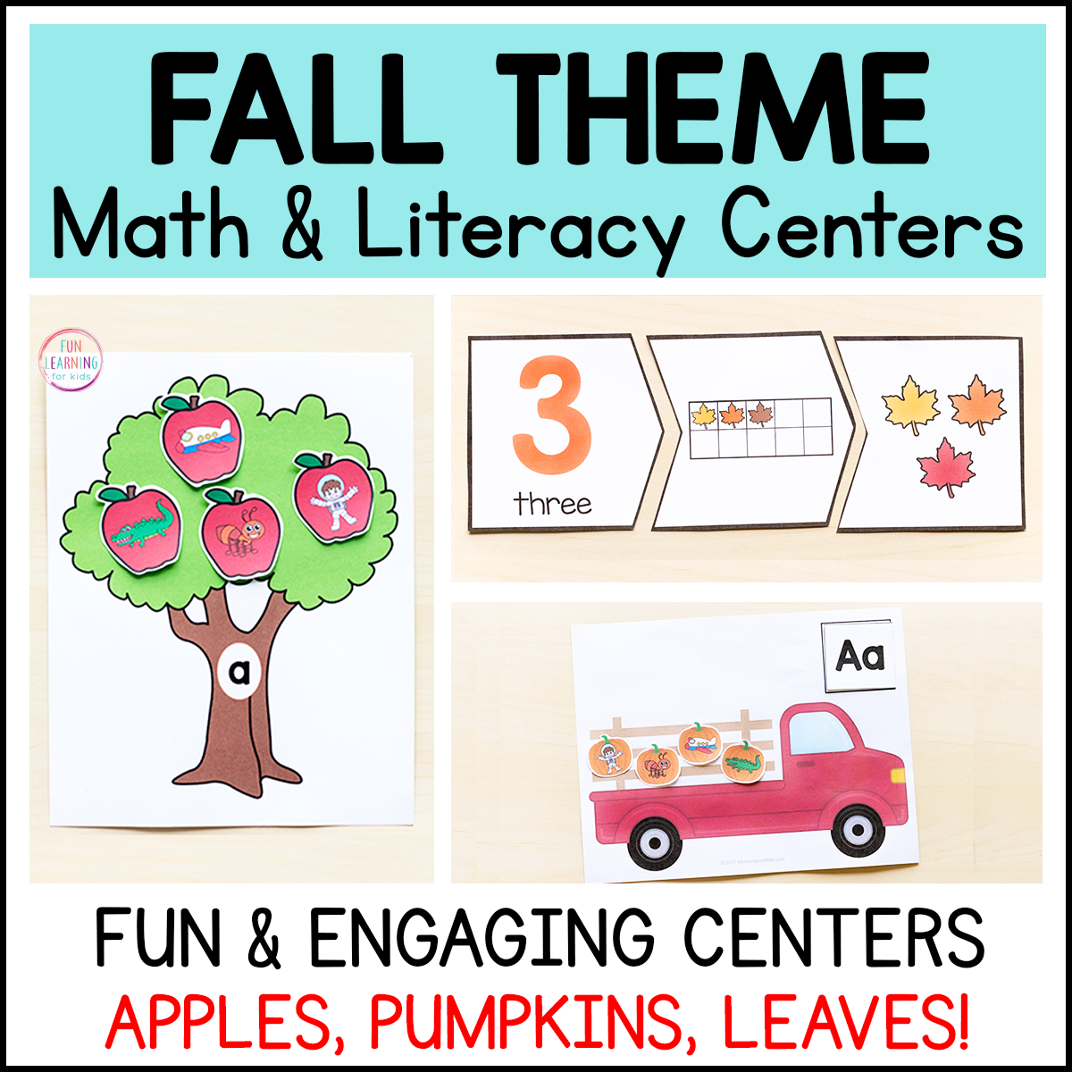 Fall Activities Printable Bundle