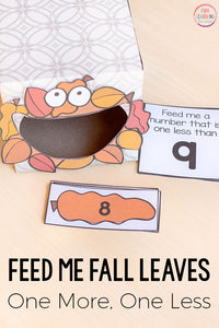 Fall Leaves Feed Me Math and Literacy Activities