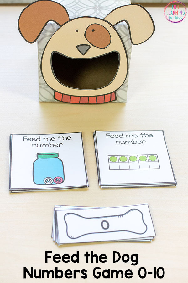 Numbers 0-10 Math Pack for Kindergarten Math Centers