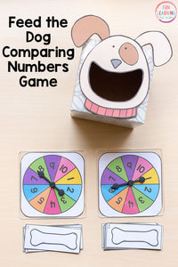 Comparing Numbers Math Centers and Activities for Kindergarten