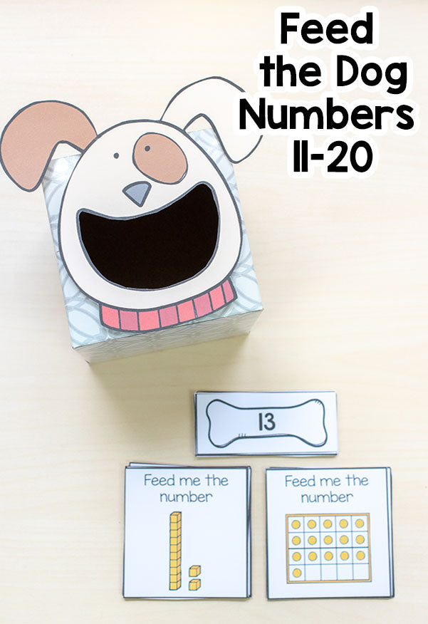 Numbers 11-20 Math Pack for Kindergarten Math Centers