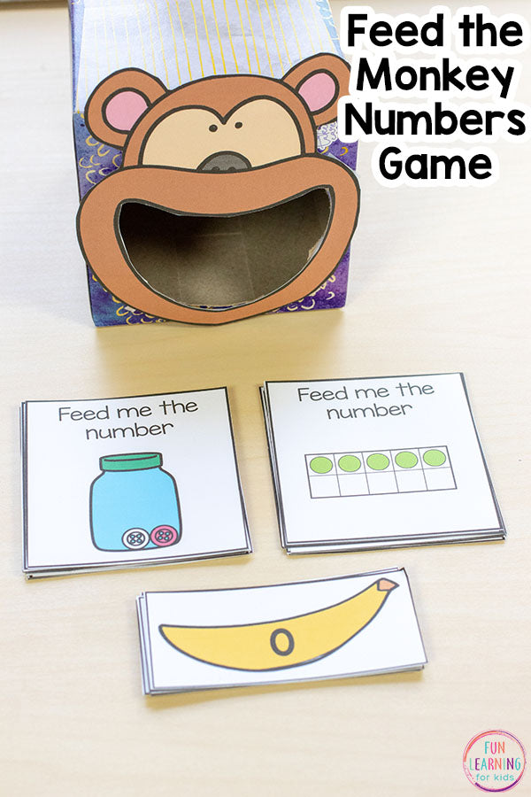 Numbers 0-10 Math Pack for Kindergarten Math Centers