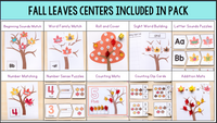 Fall Leaves Printable Activities