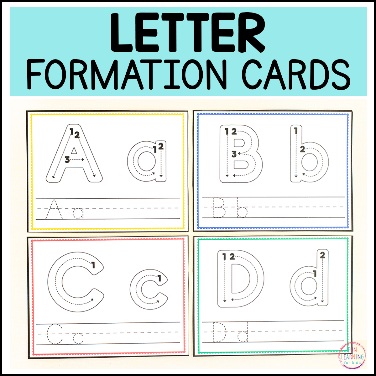 Letter Formation Cards