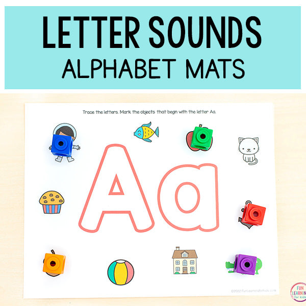 Letter Sounds Alphabet Mats