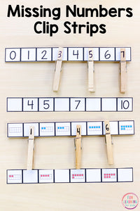 Numbers 0-10 Math Pack for Kindergarten Math Centers