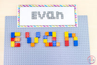 Editable Name Writing Practice Activities