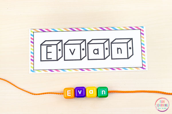 Editable Name Writing Practice Activities