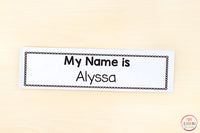 Editable Name Writing Practice Activities