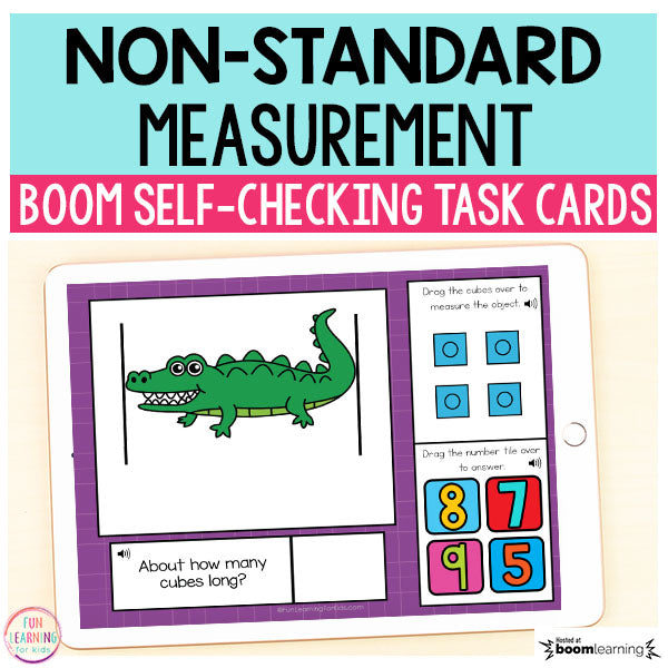 Non-Standard Measurement Boom Cards™ | Digital Task Cards