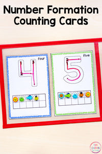 Numbers 0-10 Math Pack for Kindergarten Math Centers