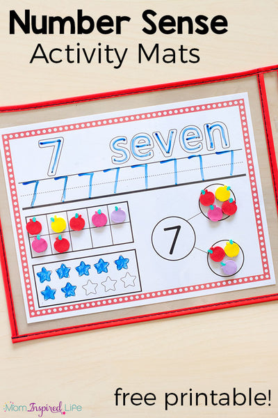 Number Sense Activity Mats – Fun Learning for Kids® Shop