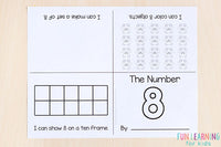 Number Sense Mini Books