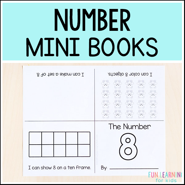 Number Sense Mini Books