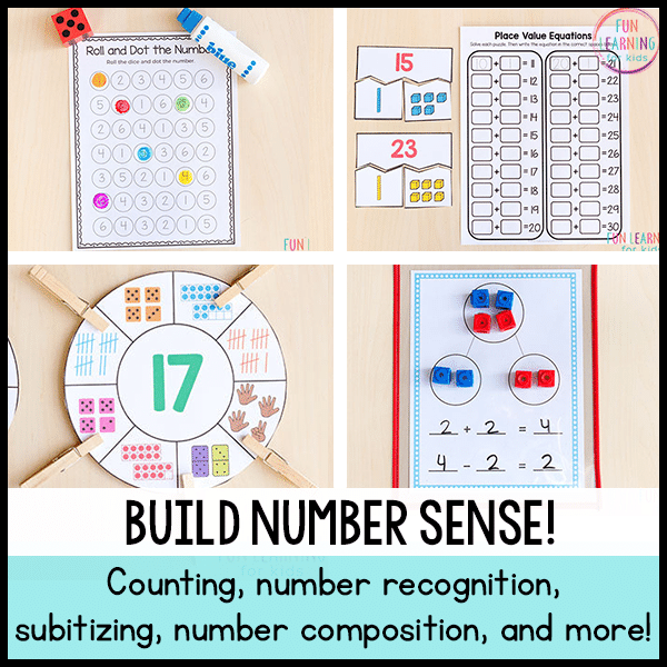 Number Sense Activities